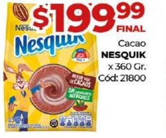 Cacao Nesquik