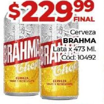 Diarco Cerveza Brahma oferta