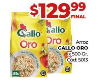 Diarco Arroz Gallo Oro oferta
