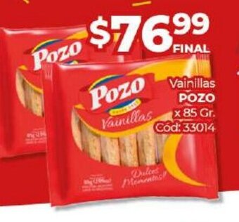Diarco Vainillas Pozo oferta