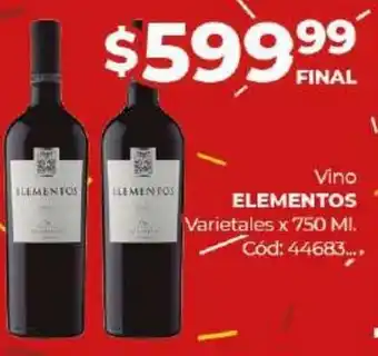 Diarco Vino Elementos oferta