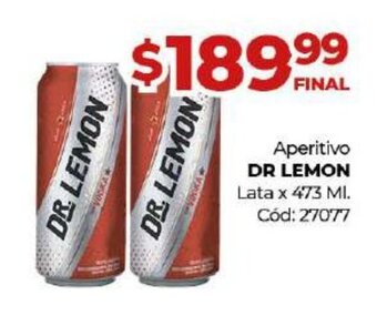 Diarco Aperitivo Dr Lemon oferta