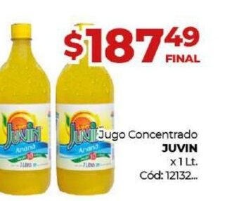 Diarco Jugo Concentrado Juvin oferta