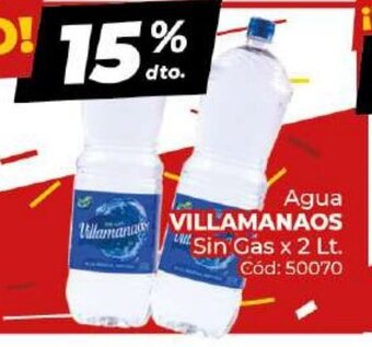 Diarco Agua Villamanaos Sin Gas oferta