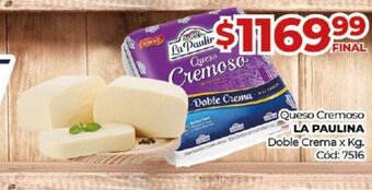 Diarco Queso Cremoso La Paulina oferta