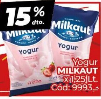 Diarco Yogur Milkaut oferta