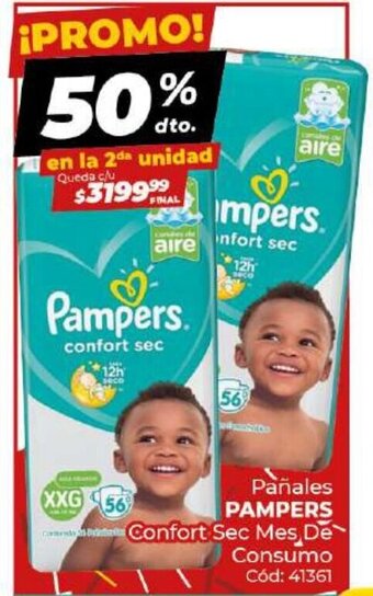 Diarco Pañales Pampers oferta