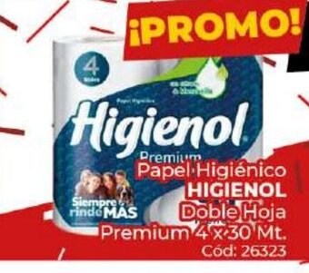 Diarco Papel Higiénico Higienol oferta