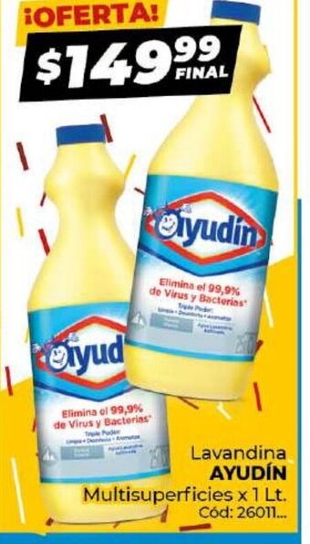 Diarco Lavandina Ayudín oferta