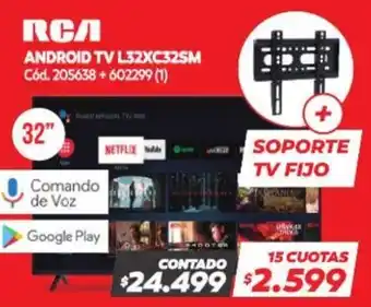 Naldo Lombardi Android TV L32XC32SM oferta