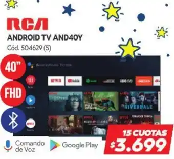 Naldo Lombardi Android TV And40Y oferta