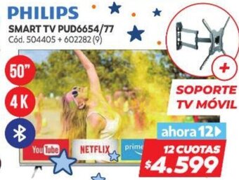Naldo Lombardi Philips Smart TV PUD6654/77 oferta