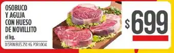 Supermercados Vea Osobuco Y Aguja Con Hueso De Novillito oferta