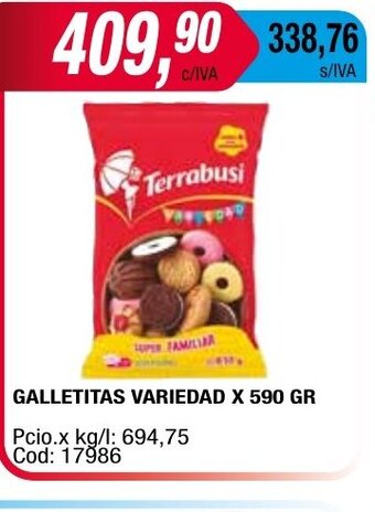 Maxiconsumo Galletitas Variedad x 590gr oferta