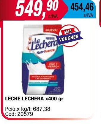 Maxiconsumo Leche Lechera x400 gr oferta