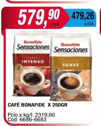 Maxiconsumo Café Bonafide x250 GR oferta