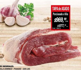 Maxiconsumo Tapa de Asado oferta