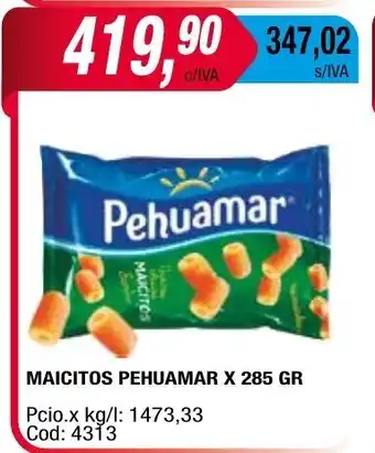 Maxiconsumo Maicitos Pehuamar x 285gr oferta