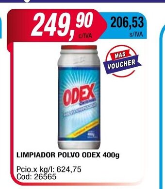 Maxiconsumo Limpiador Polvo Odex 400g oferta