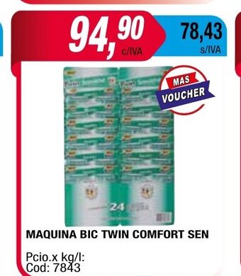 Maxiconsumo Maquina Bic Twin Comfort Sen oferta