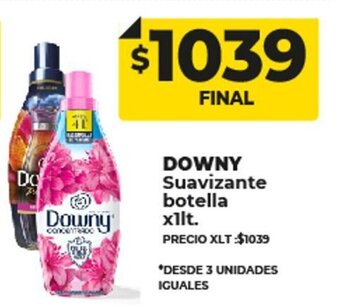 Supermayorista Vital Downy Suavizante Botella x 1lt oferta