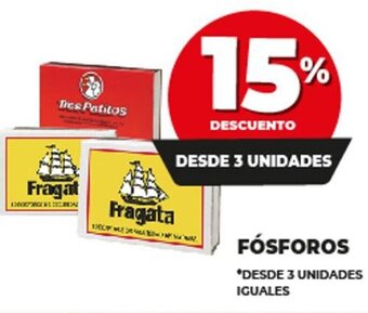 Supermayorista Vital Fósforos oferta