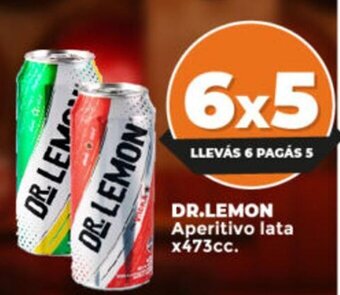 Supermayorista Vital Dr. Lemon Aperitivo Lata x 473cc oferta
