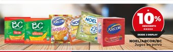 Supermayorista Vital Noel/Arcor/Bc Jugos en Polvo oferta
