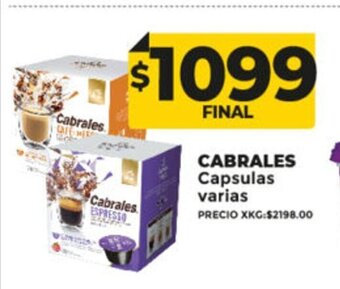 Supermayorista Vital Cabrales Capsulas Varias oferta