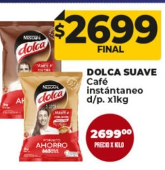 Supermayorista Vital Dolca Suave Café Instántaneo d/p x 1kg oferta