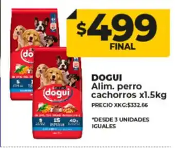 Supermayorista Vital Dogui Alim. Perro Cachorros x 1.5kg oferta