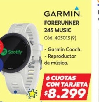 Naldo Lombardi Garmin Forerunner 245 Music oferta