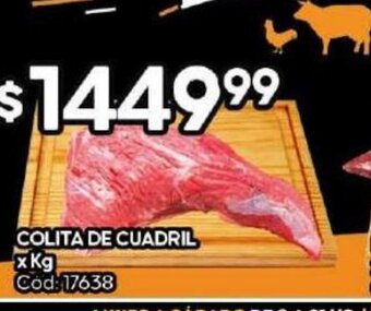Diarco Colita de Cuadril x kg oferta