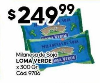 Diarco Milanesa De Soja Loma Verde oferta