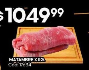 Diarco Matambre x kg. oferta