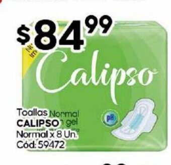 Diarco Toallas Calipso Normal x 8 un oferta