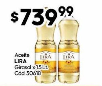 Diarco Aceite Lira Girasol x 1.5 lt. oferta