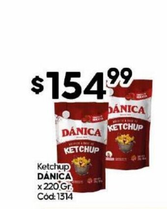 Diarco Ketchup Dánica x 220 gr. oferta