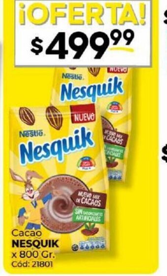 Diarco Cacao Nesquik oferta