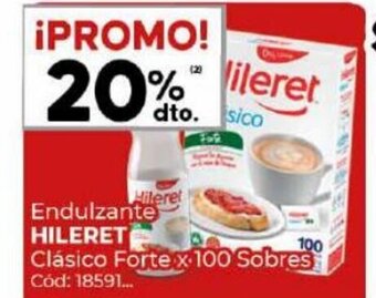 Diarco Endulzante Hileret Clásico Forte oferta