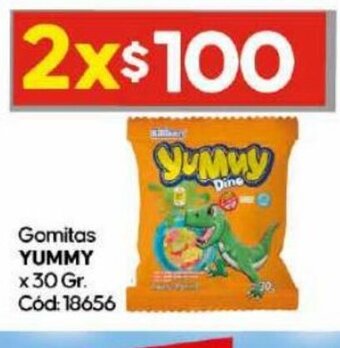 Diarco Gomitas Yummy x 30 gr. oferta