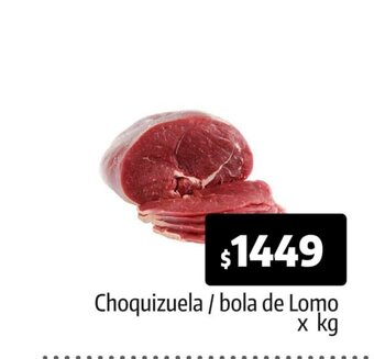 Autoservicio Capo Choquizuela/ Bola De Lomo x kg. oferta