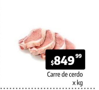 Autoservicio Capo Carre De Cerdo x kg. oferta