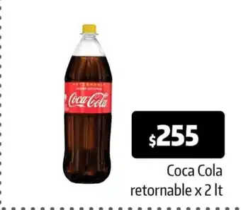 Autoservicio Capo Coca-Cola Retornable x 2 lt. oferta