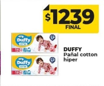Supermayorista Vital Duffy Pañal Cotton Hiper oferta
