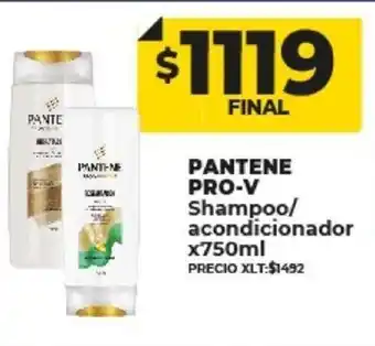 Supermayorista Vital Pantene Pro-V Shampoo/Acondicionador x 750 ml oferta