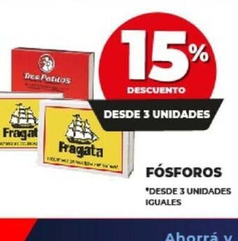 Supermayorista Vital Fósforos oferta