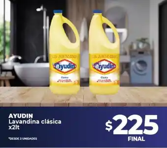 Supermayorista Vital Ayudin Lavandina Clásica x 2 lt. oferta
