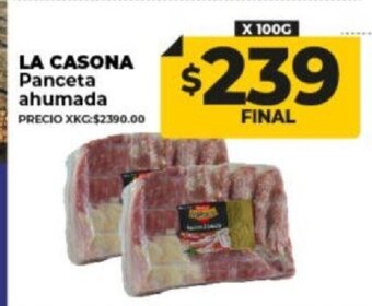 Supermayorista Vital La Casona Panceta Ahumada oferta