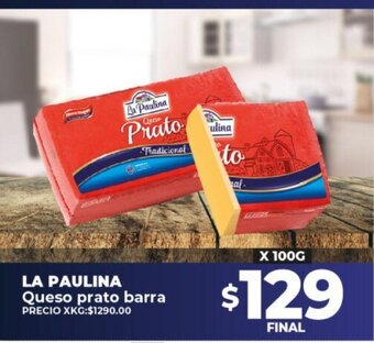 Supermayorista Vital La Paulina Queso Prato Barra oferta